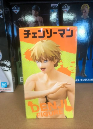 Figurine deji chainsaw man, merk: Bandai, staat: Heel goed, maat: Prematuur, tot 44 cm, € 25,00, € 26,95 inclusief Kopersbescherming