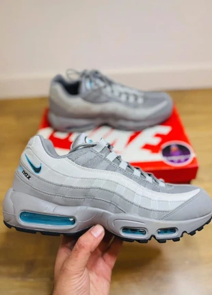 Nike Air Max 95 OG Retro Logo Aqua Grey Blue Taille 45, marque: Nike, état: Très bon état, taille: 45, 99,99 €, 105,69 € Protection acheteurs (Pro) incluse