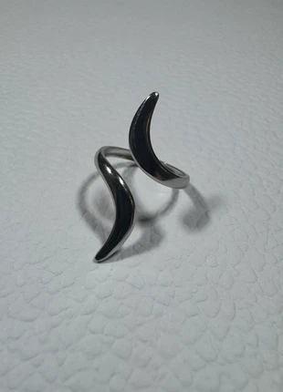 Bague serpent ouverte réglable en acier inoxydable, marque: CHROME, état: Très bon état, taille: Ajustable, 9,90 €, 11,10 € Protection acheteurs incluse