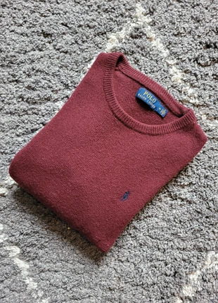 Pull 100% laine Ralph Lauren | Bordeaux doux | Taille M Homme, marque: Ralph Lauren, état: Neuf sans étiquette, taille: M, 60,00 €, 63,70 € Protection acheteurs incluse