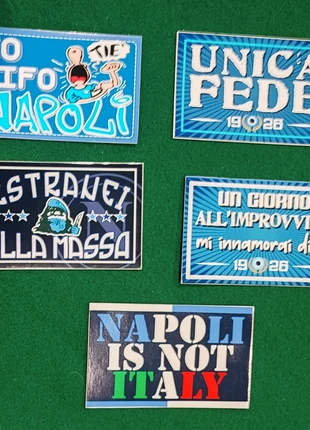 Stickers Calcio Napoli, brand: Napoli, condizioni: Nuovo senza cartellino, €4.00, €4.90 include la Protezione acquisti