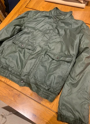 Vintage st Michael green nylon bomber jacket used, brand: St Michael, condition: Good, size: One size, £12.00, £13.30 includes Buyer Protection