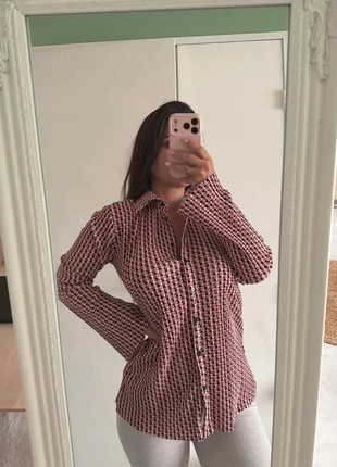 Très jolie Chemise H&M effet gaufré – Manches larges – Taille S, brand: H&M, condizioni: Ottime, taglia: S / IT 40 / EU 36, €8.00, €9.10 include la Protezione acquisti