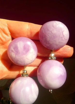 Boucles d'oreilles a clips pendentes oversized, marque: Vintage Girl, état: Bon état, 10,00 €, 11,20 € Protection acheteurs (Pro) incluse