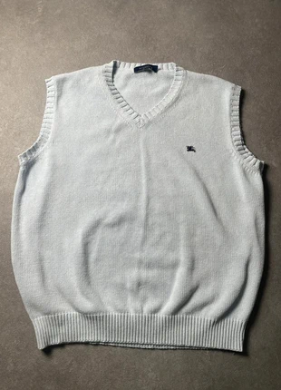 Veste / Pull sans manche Burberry bleu clair - Équivalent XL, marque: Burberry, état: Très bon état, taille: XL, 39,99 €, 42,69 € Protection acheteurs incluse