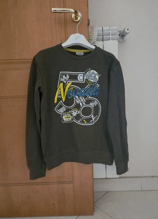 Felpa di cotone bambino maniche lunghe, verde con stampa,, Piazza Italia boys, età 13-14 anni, marke: Piazza Italia, zustand: Sehr gut, größe: 14 Jahre / 164, 3,00 €, 3,85 € inklusive Vinted-Käuferschutz