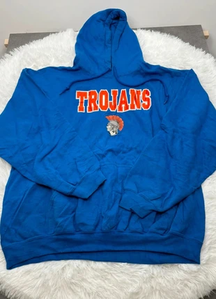 🏈 Sweat à capuche “Trojans ” - Université USA 🇺🇸, marque: sportswear, état: Très bon état, taille: XL, 15,00 €, 16,45 € Protection acheteurs incluse