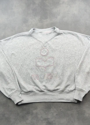 Pull sweat Isabelle – Couleur gris – Oversize – Femme – Taille M # NA 25, marque: Isabel Marant Étoile, état: Très bon état, taille: M / 38 / 10, 75,00 €, 79,45 € Protection acheteurs incluse