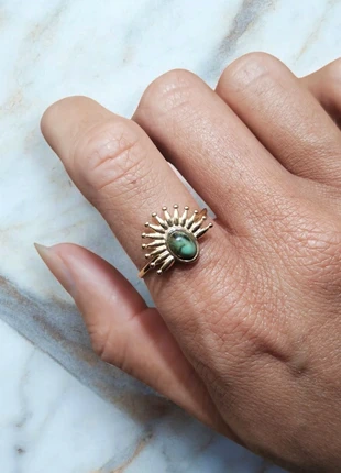 Bague ajustable pierre naturelle, merk: Pierre naturelle, staat: Heel goed, maat: Aanpasbaar, € 21,90, € 23,70 inclusief Kopersbescherming Pro