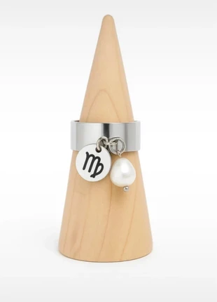 Bague femme argentée en acier inoxydable ajustable signe astrologique vierge, zustand: Sehr gut, größe: Größenverstellbar, 12,00 €, 13,30 € inklusive Vinted-Käuferschutz