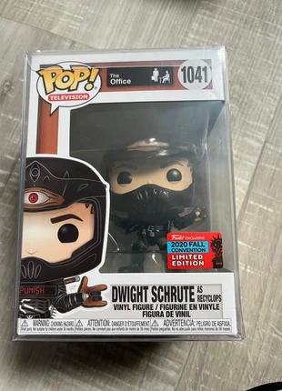 Funko Pop The Office Dwight Schrute as Recyclops Fall convention exclusive, merk: Funko, staat: Heel goed, maat: Universeel, € 15,00, € 16,45 inclusief Kopersbescherming