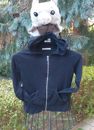 Gilet noir avec capuche Monoprix Kids, marke: Monoprix Kids, zustand: Sehr gut, größe: 6 Jahre / 116, 6,50 €, 7,53 € inklusive Vinted-Käuferschutz