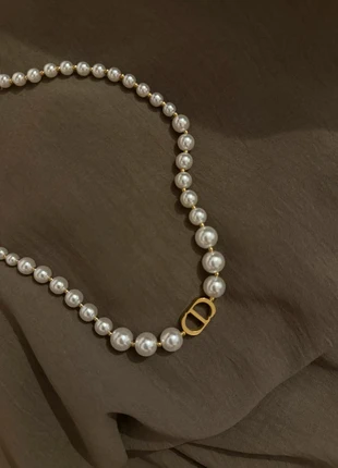 Gold Pearl necklace, brand: EGO, condition: New without tags, £9.00, £10.15 includes Buyer Protection