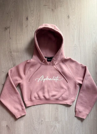 Sweat à capuche court rose Alphalete en polaire taille M Femme, brand: Alphalete, condition: Very good, size: M / 38 / 10, €14.00, €15.40 includes Buyer Protection