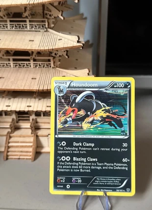 Houndoom: Plasma Blast Holo, brand: Pokémon, condition: Good, £4.99, £5.94 includes Buyer Protection