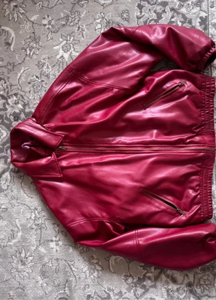 Lederjacke rot, marque: edikted, état: Très bon état, taille: S / 36 / 8, 40,00 €, 42,70 € Protection acheteurs incluse