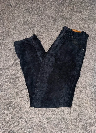 Pantalon En Velours Côtelé / Corduroy Xdye noir coton cotelé coupe slim taille W31 L32, merk: Vintage Dressing, staat: Goed, maat: W31 | FR 40, € 15,00, € 16,45 inclusief Kopersbescherming