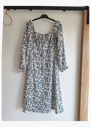 21. Robe longue fleurie Shein manches longues, marque: Shein, état: Très bon état, taille: XS / 34 / 6, 6,00 €, 7,00 € Protection acheteurs (Pro) incluse