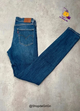 Jean Levi’s 721 high rise skinny Femme Bleu vintage – Taille 34 (W29 L34), marca: Levi's, estado: Muito bom, tamanho: XS / 34 / 6, €26.00, €28.00 inclui Proteção do Comprador Pro