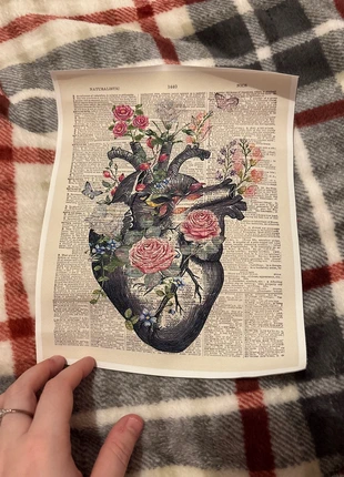 poster toile coeur, marque: Shein, état: Neuf avec étiquette, 1,50 €, 2,28 € Protection acheteurs incluse