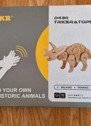 Robotime Rokr Triceratops D430 Walking Roaring Dinosaurier Modell Basteln Bauen, brand: Robotime, condizioni: Nuovo senza cartellino, taglia: Taglia unica, €15.00, €16.45 include la Protezione acquisti
