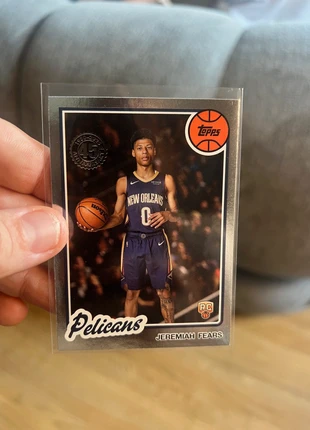 Jeremy Fears rookie pelicans, merk: Topps, staat: Nieuw met prijskaartje, € 3,00, € 3,85 inclusief Kopersbescherming
