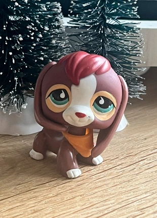 LPS #849 Beagle with scarf, merk: Littlest Pet Shop, staat: Heel goed, maat: Universeel, € 5,00, € 5,95 inclusief Kopersbescherming