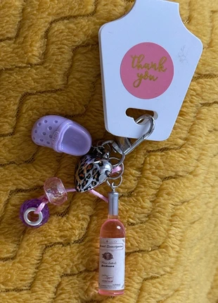 Porte-clé chic – style Ibiza / Clean girl / Stockholm girl, merk: Fait Main, staat: Nieuw zonder prijskaartje, € 2,55, € 3,38 inclusief Kopersbescherming