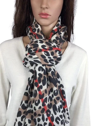Long foulard femme noir motif léopard, marque: sans marque, état: Très bon état, 12,00 €, 13,30 € Protection acheteurs (Pro) incluse