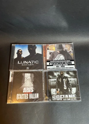 Lot 4 CD rap francais, estado: Novo com etiquetas, €20.00, €21.70 inclui Proteção do Comprador Pro