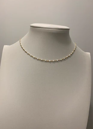 Collier doré perles blanches acier inoxydable, marca: Tendance, estado: Muy bueno, 9,00 €, 10,15 € Protección al comprador Pro incluida