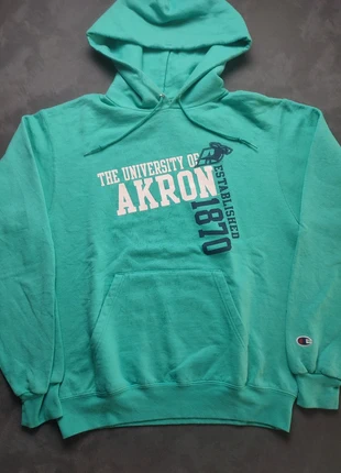 Sweat Capuche Champion | University Of Akron | Vintage | USA School | Y2K | Taille S, merk: Champion, staat: Heel goed, maat: S, € 10,00, € 11,20 inclusief Kopersbescherming