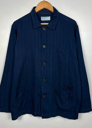 Universal Works Chore Bakers Jacket Overshirt, Oi Polloi, Blue, Size Mens Large, marca: Universal Works, estado: Bueno, tamaño: L, 129,95 £, 137,15 € Protección al comprador Pro incluida