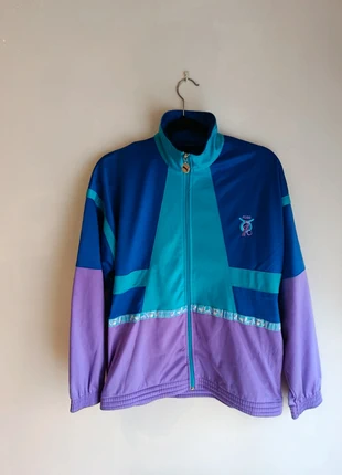Giacca Sportiva Vintage PUMA Anni '80 '90 Color Block (Blu/Viola/Acqua) - Logo Ricamato, marque: Vintage Dressing, état: Très bon état, taille: M, 25,00 €, 26,95 € Protection acheteurs incluse