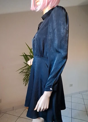 🖤abito elegante maniche sbuffo al ginocchio nero donna Zara S/36/40, brand: Zara, condizioni: Buone, taglia: S / IT 40 / EU 36, €6.50, €7.53 include la Protezione acquisti