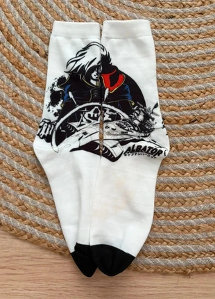 Chaussettes Albator, condition: Very good, size: One size, €6.00, €7.00 includes Buyer Protection Pro