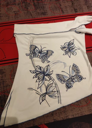 Haut d'été, estado: Muito bom, tamanho: S / 36 / 8, €3.00, €3.85 inclui Proteção do Comprador