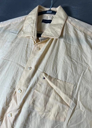 Tommy Hilfiger Light Yellow Shirt - 396, marque: Tommy Hilfiger, état: Bon état, taille: L, 15,00 €, 16,45 € Protection acheteurs (Pro) incluse