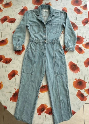 Combinaison Mango en jean - Taille M, marque: Mango, état: Très bon état, taille: M / 38 / 10, 20,00 €, 21,70 € Protection acheteurs incluse