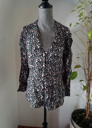 Blouse fleurie style bohème chic Bonobo - taille Xl 42 -, marke: Bonobo, zustand: Sehr gut, größe: XL / 42 / 14, 8,00 €, 9,10 € inklusive Vinted-Käuferschutz