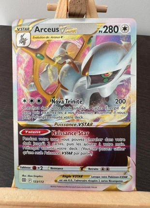 Pokémon arceus V star 123/172, marke: Pokémon, zustand: Neu, mit Etikett, 5,00 €, 5,95 € inklusive Vinted-Käuferschutz