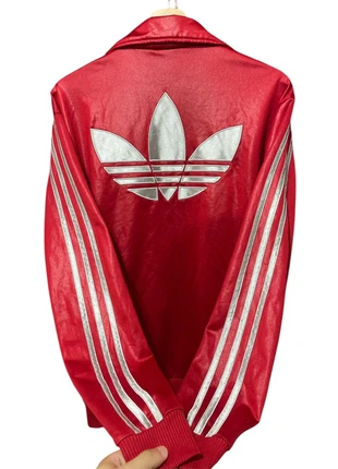 Shiny Limited Edition Big Trefoil Logo Adidas Chile 62 Vintage Track Jacket – Size M, marca: adidas, estado: Nuevo sin etiquetas, tamaño: M / 38 / 10, 59,99 €, 63,69 € Protección al comprador incluida