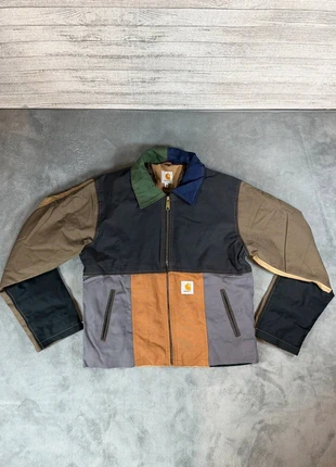 Reworked Multicolor Workwear Jacket - Carhartt Style Vintage 2000s, marque: Re-Worked, état: Très bon état, taille: M, 38,50 €, 41,13 € Protection acheteurs incluse