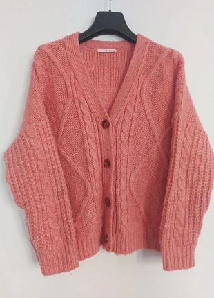 Gilet rose très chaud en laine Camaïeu t.38, marque: Camaïeu, état: Bon état, taille: M / 38 / 10, 8,00 €, 9,10 € Protection acheteurs incluse