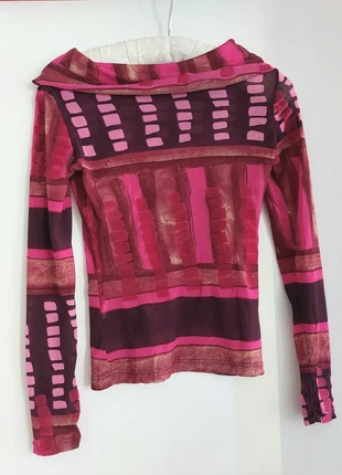 Top en mesh à manches longues fabriquée en France vintage 90, brand: y2k, condition: Very good, size: M / 38 / 10, €25.00, €26.95 includes Buyer Protection