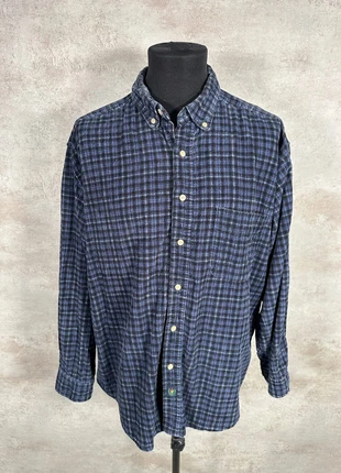 Chemise Vintage En Velours Côtelé / Corduroy Catalina bleu noir carreaux taille XL, marque: Vintage Dressing, état: Très bon état, taille: XL, 20,00 €, 21,70 € Protection acheteurs (Pro) incluse