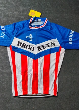Maillot vélo VTT gravel cyclisme style Brooklyn USA retro, zustand: Neu, mit Etikett, größe: M, 35,00 €, 37,45 € inklusive Vinted-Käuferschutz