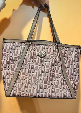 Marina Galanti - shopper logomania rosa/malva, marke: Marina Galanti, zustand: Sehr gut, 3,50 €, 4,38 € inklusive Vinted-Käuferschutz