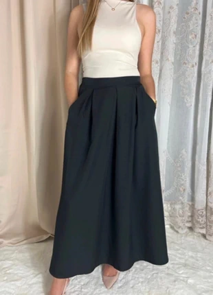 Jupe longue trapèze à poches, brand: nk shoping, condizioni: Ottime, taglia: Taglia unica, €18.00, €19.60 include la Protezione acquisti