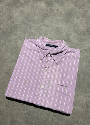 Chemise Ralph Lauren Manches Longues Violet à Rayures Vintage / Taille L, marque: Ralph Lauren, état: Très bon état, taille: L, 16,90 €, 18,45 € Protection acheteurs (Pro) incluse